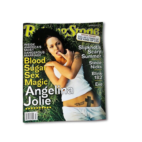 Rolling Stone Magazine #872 July 2001 Angelina Jolie Cover – Vintage Collectible - Picture 5 of 5